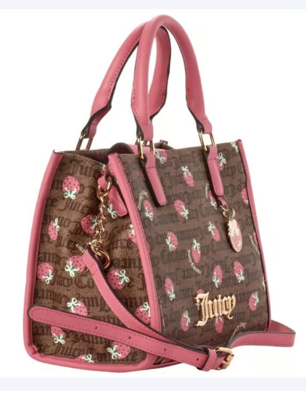 Juicy Couture Berry Sweet Mini Satchel Bag NWT
